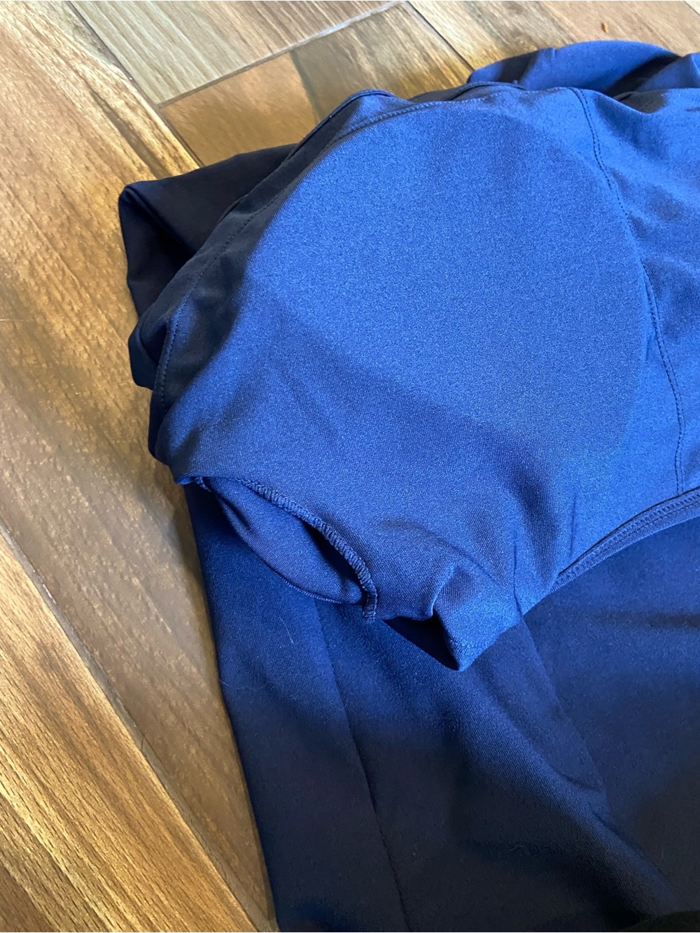 Sleeveless Navy Athletic Dress - Picture 6 of 9